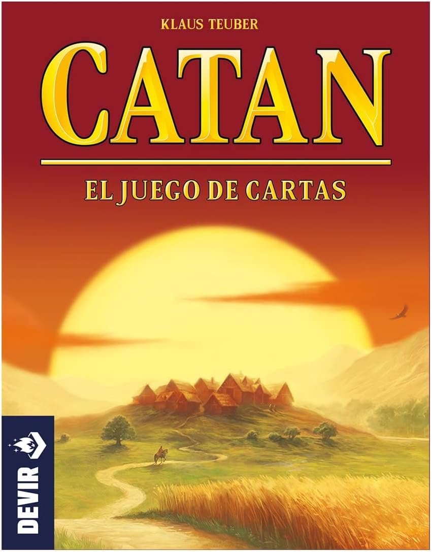 Devir - Catan el Juego de Cartas, Juego de Mesa con Amigos, para Fiestas, 8 años (BGCATMN)