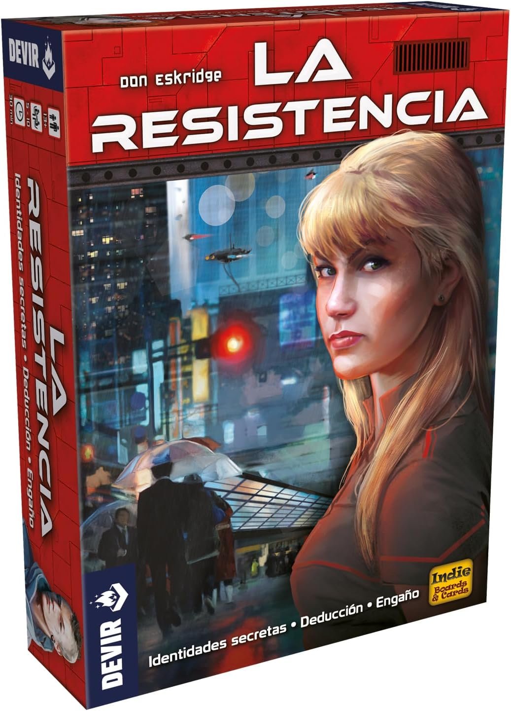 Devir - La Resistencia, Juego de Mesa con Amigos, 12 años (BGHRESI)