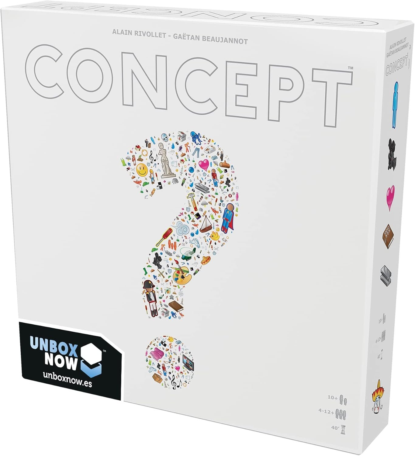 Asmodee Concept, Juego de Mesa de Comunicación Visual