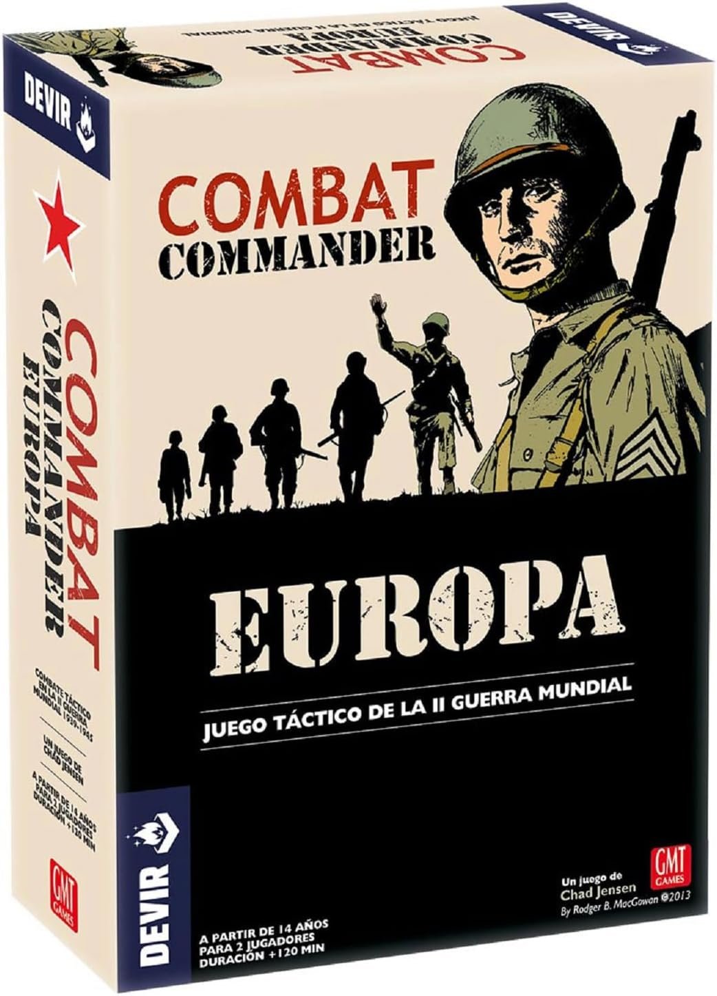 Devir - Combat Commander Europa, Wargame, Wargaming, Juego de Mesa de Guerra (BGCOMMANDER)