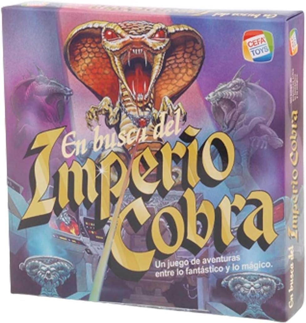 CEFA Toys - En busca del Imperio Cobra, juego de mesa (21800)