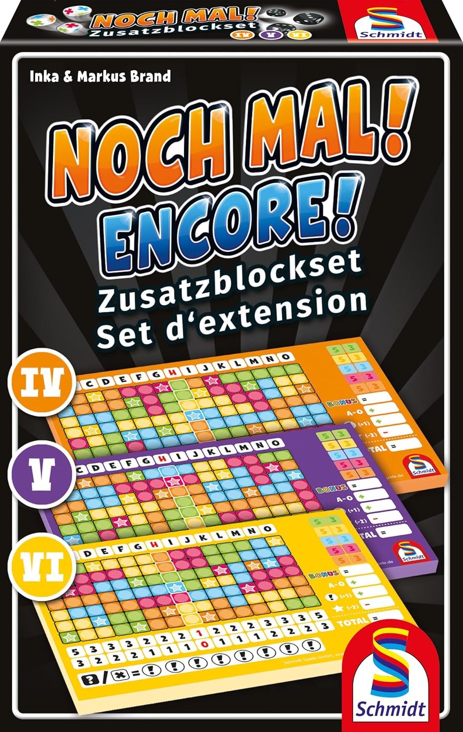 Schmidt Spiele 49345 Bloques adicionales, 3 Unidades (1 Unidad)