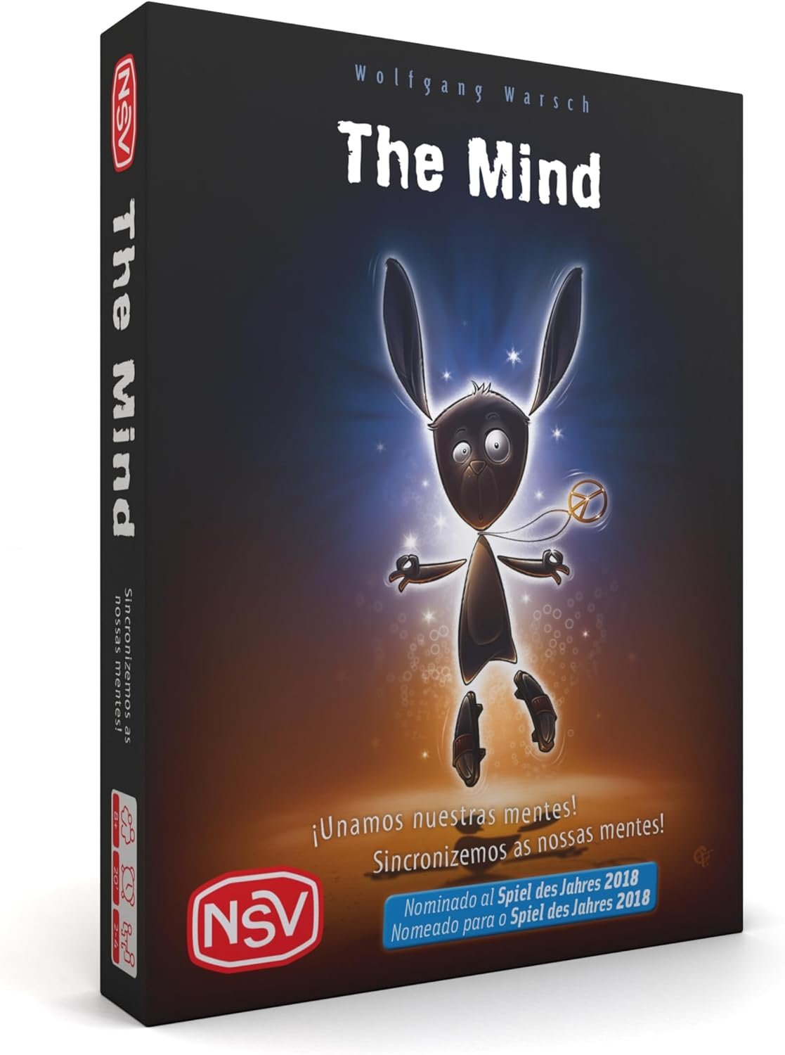 NSV The Mind Juego de Cartas Cooperativo Conecta tus mentes y desafía tus límites. Edición en Español.