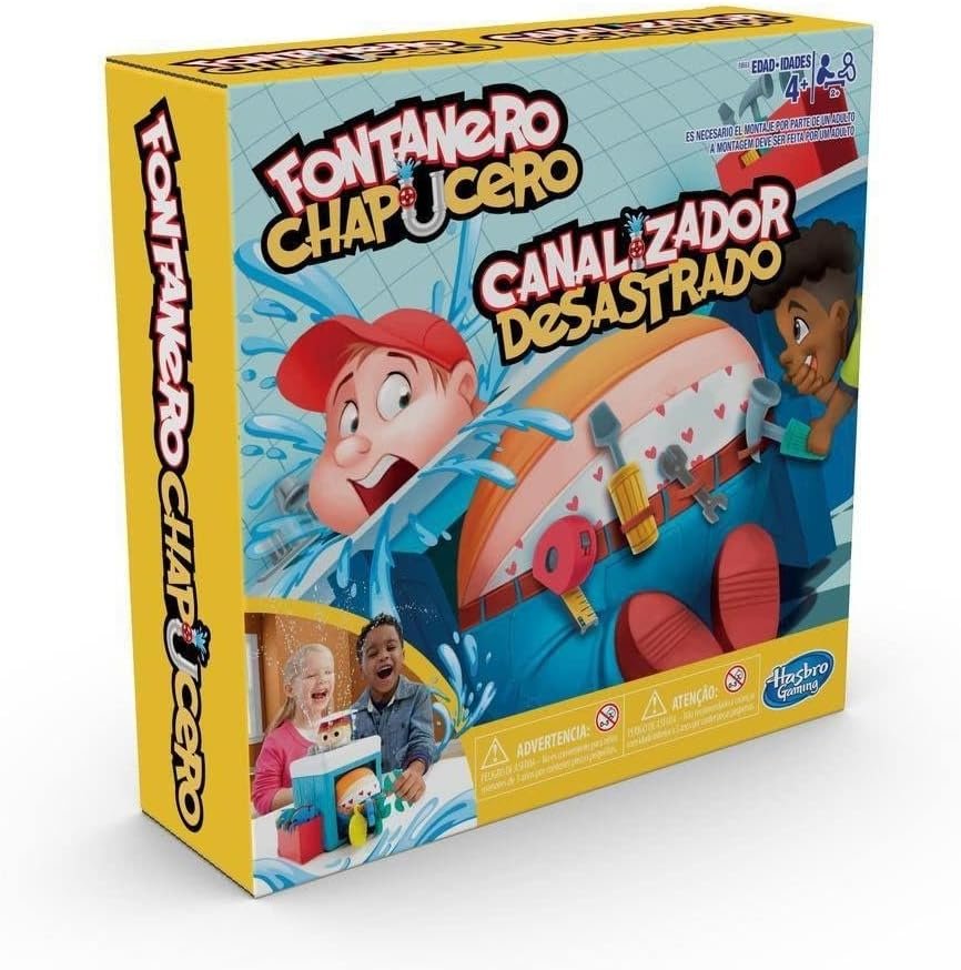 Hasbro Gaming E6553675 Fontanero Chapucero, Multicolor, Única