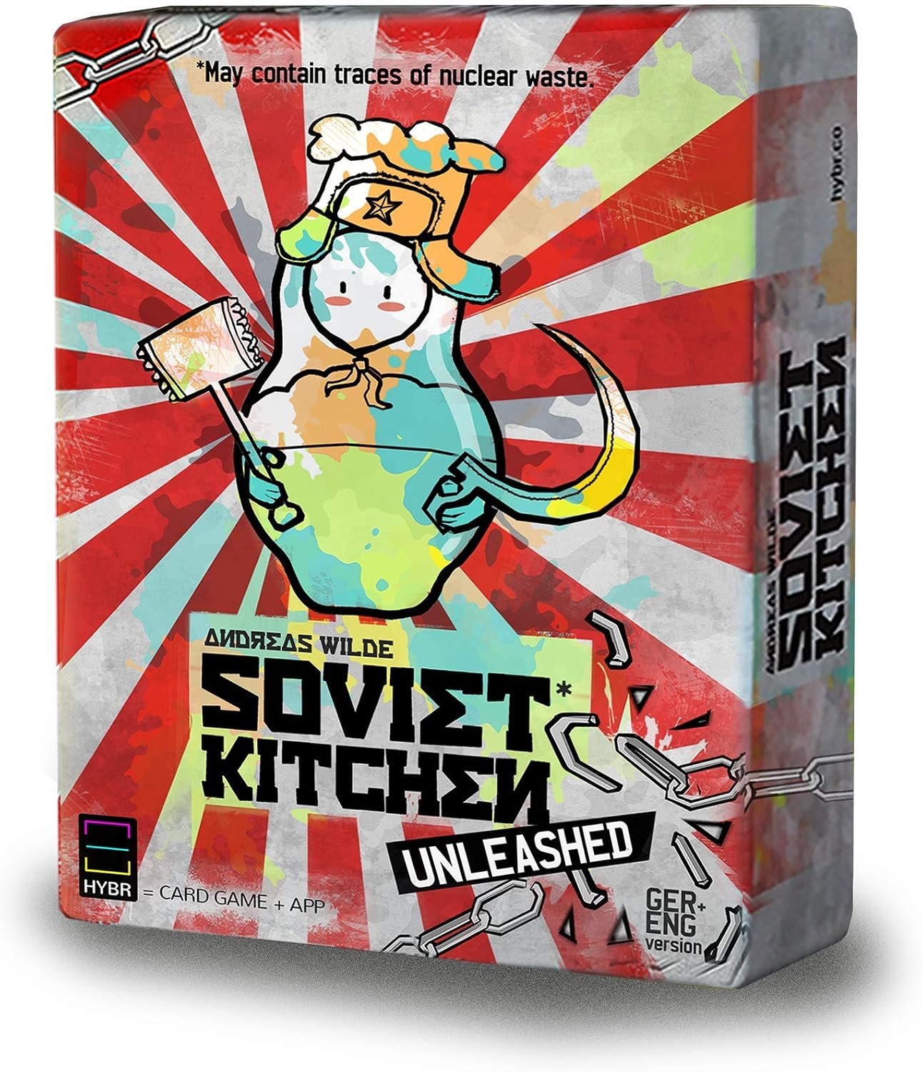 Soviet Kitchen Unleashed - Juego de cartas innovador | Juego familiar de HYBR Games
