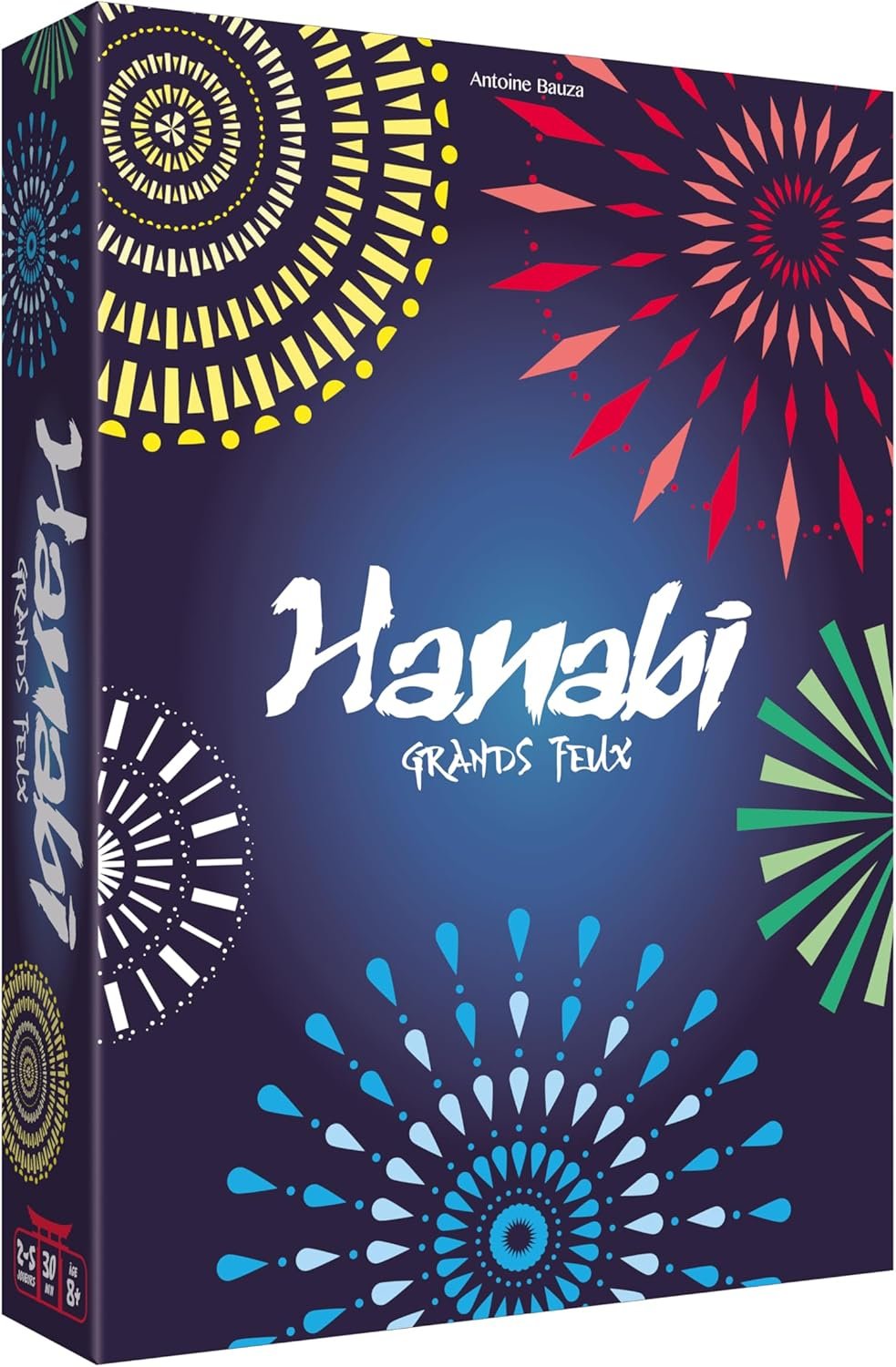 Asmodee HANABI: Grandes Fuegos - Juego de Mesa para niños Desde 8 años - Juego cooperativo para Disparar Bellos Fuegos de artificio - 2 a 5 Jugadores - 30 min - versión Francesa