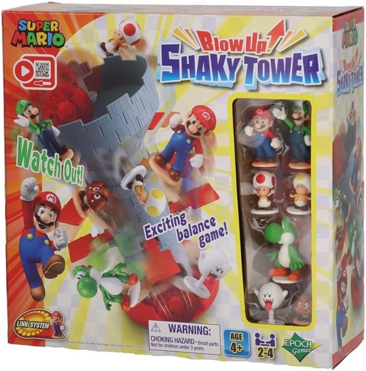 EPOCH GAMES - 07356 - SUPER MARIO BLOW UP! SHAKY TOWER (EPI)