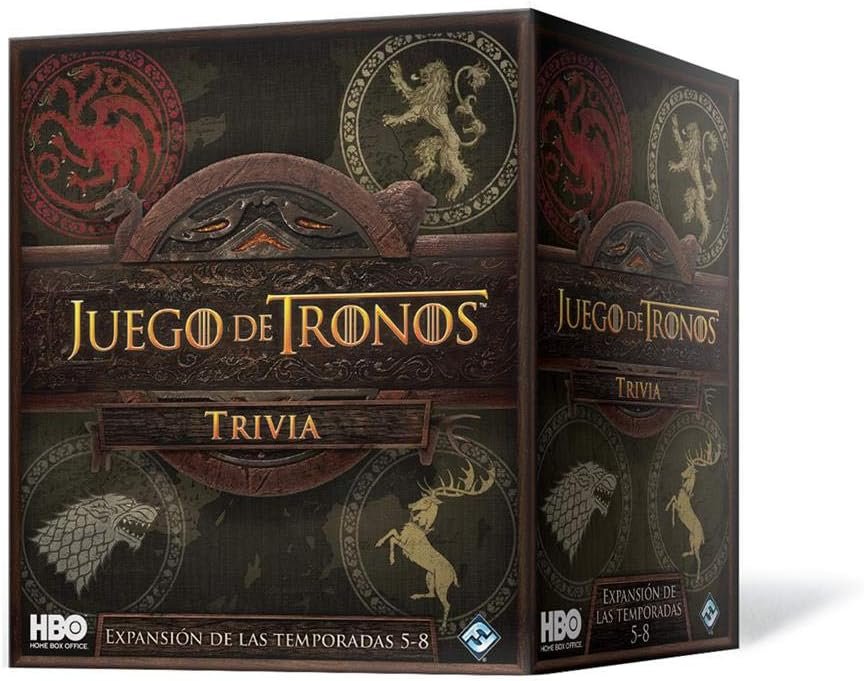 Fantasy Flight Games- Game of Thrones Juego de Tronos Trivia Temp. 5-8, Color (HBO17ES)