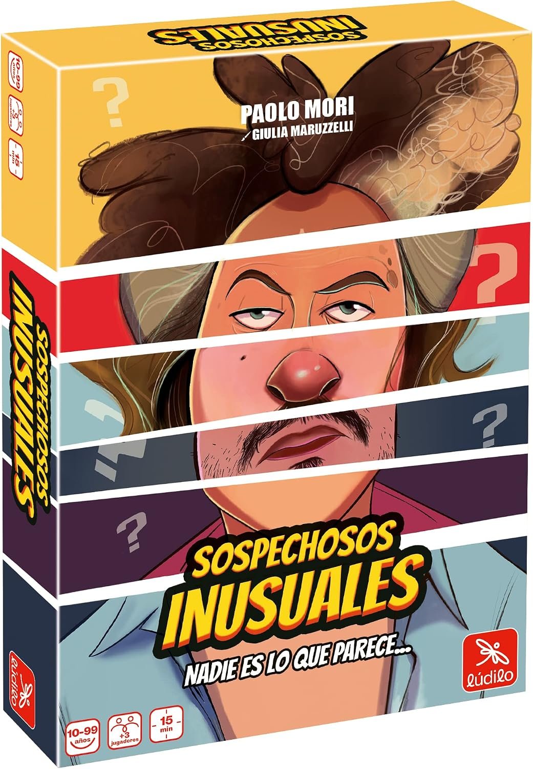 Ludilo - Sospechosos Inusuales | Juegos De Mesa Niños 10 Años O Más | Juegos De Mesa Niños De 3 A 6 Jugadores | Juego De Mesa 10 Años De Partidas De 20 Min | Regalo Niño Y Adulto