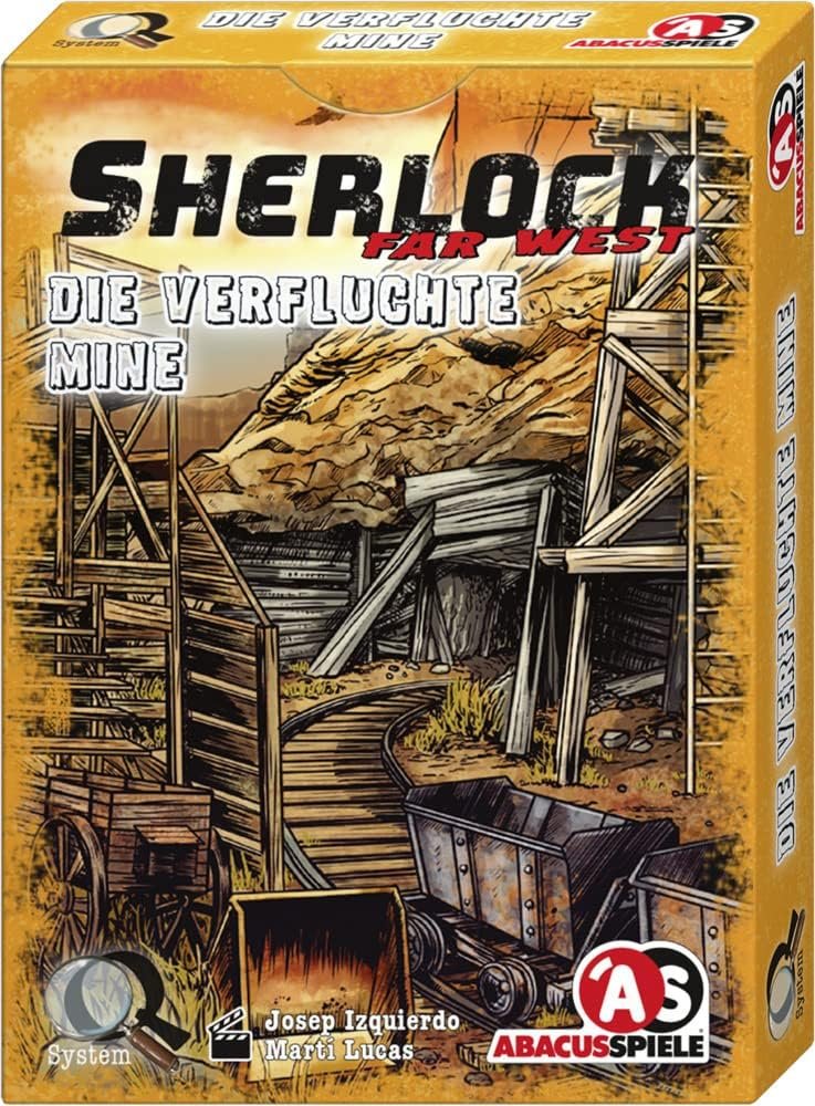 ABACUSSPIELE 48206 Sherlock Far West Die vermalchte Mine, Krimi - Juego de Cartas