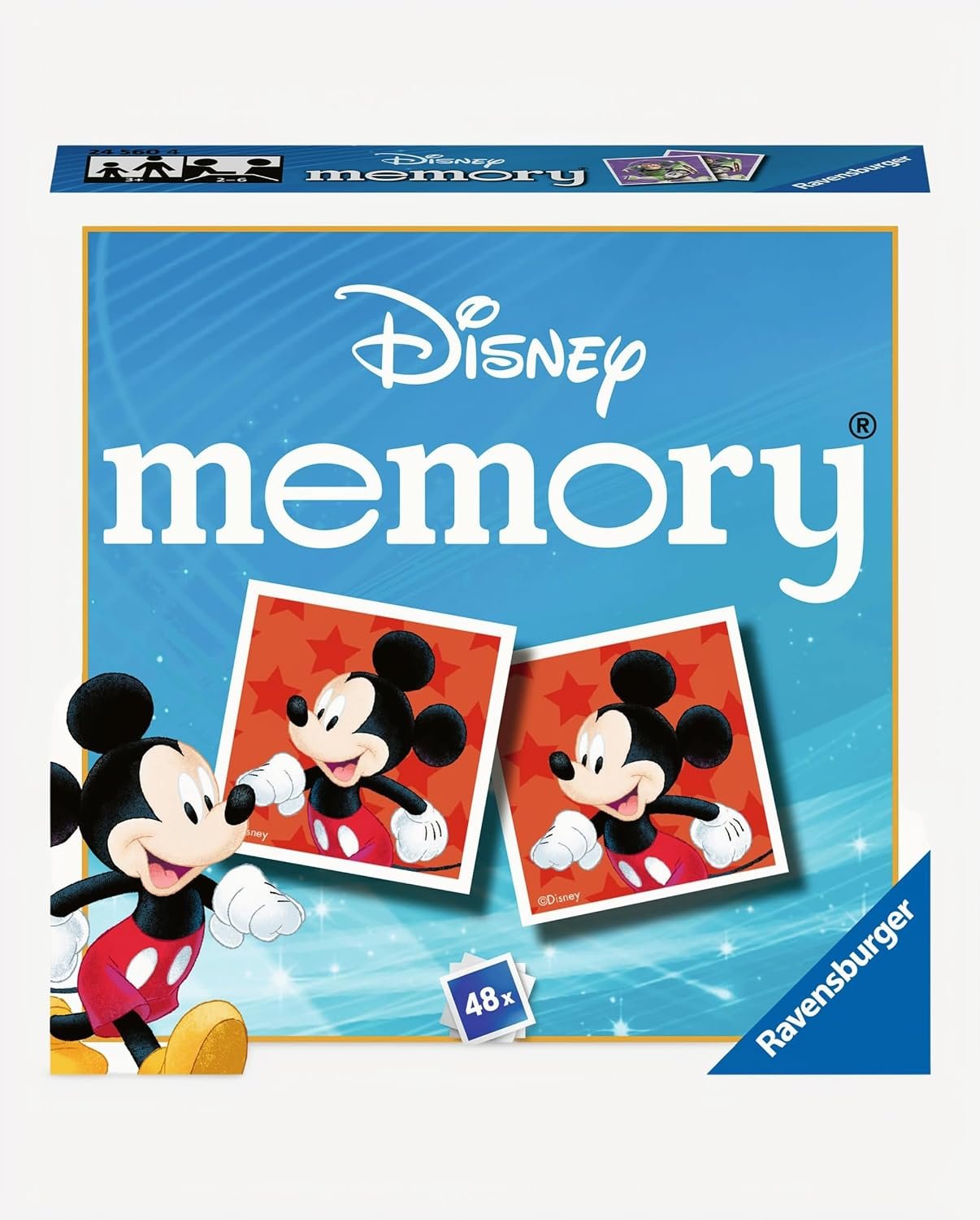 Ravensburger - Walt Disney Classic, Juego de Memoria a Partir de 3 años
