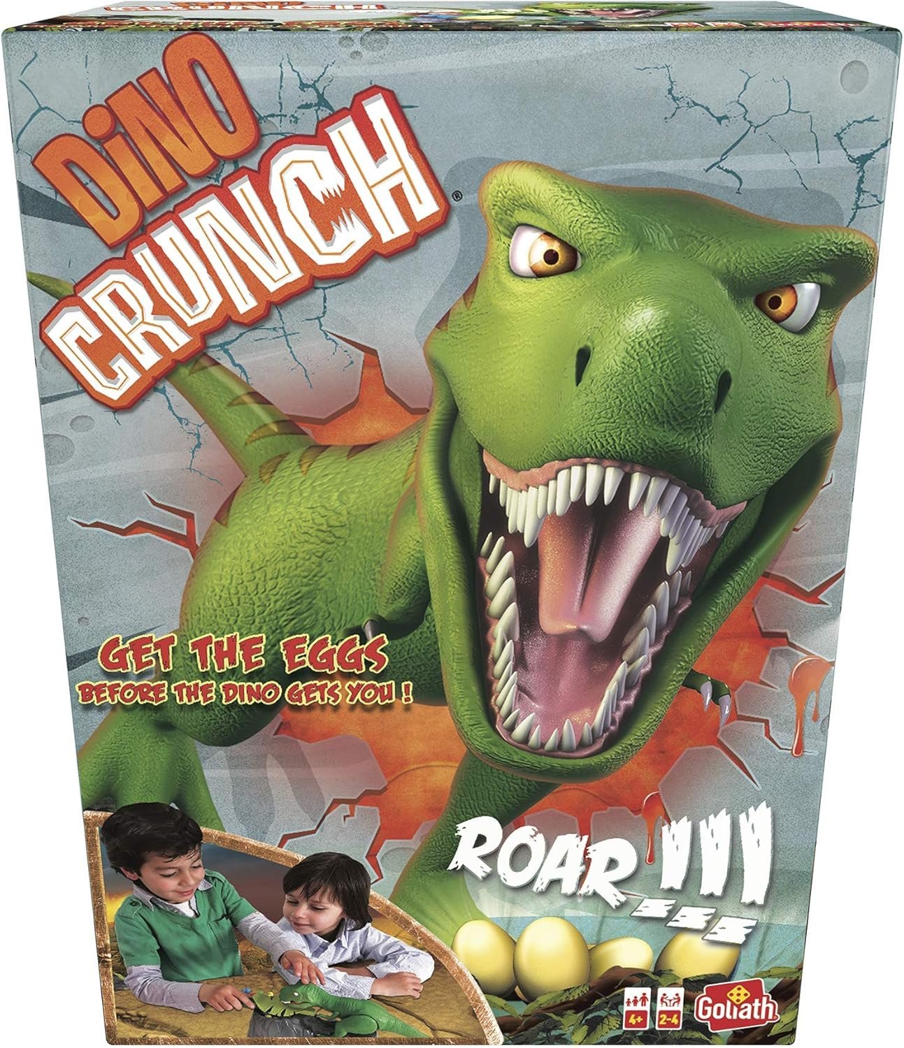 Dino Crunch. Juego de Mesa Infantil. A Partir de 4 años.