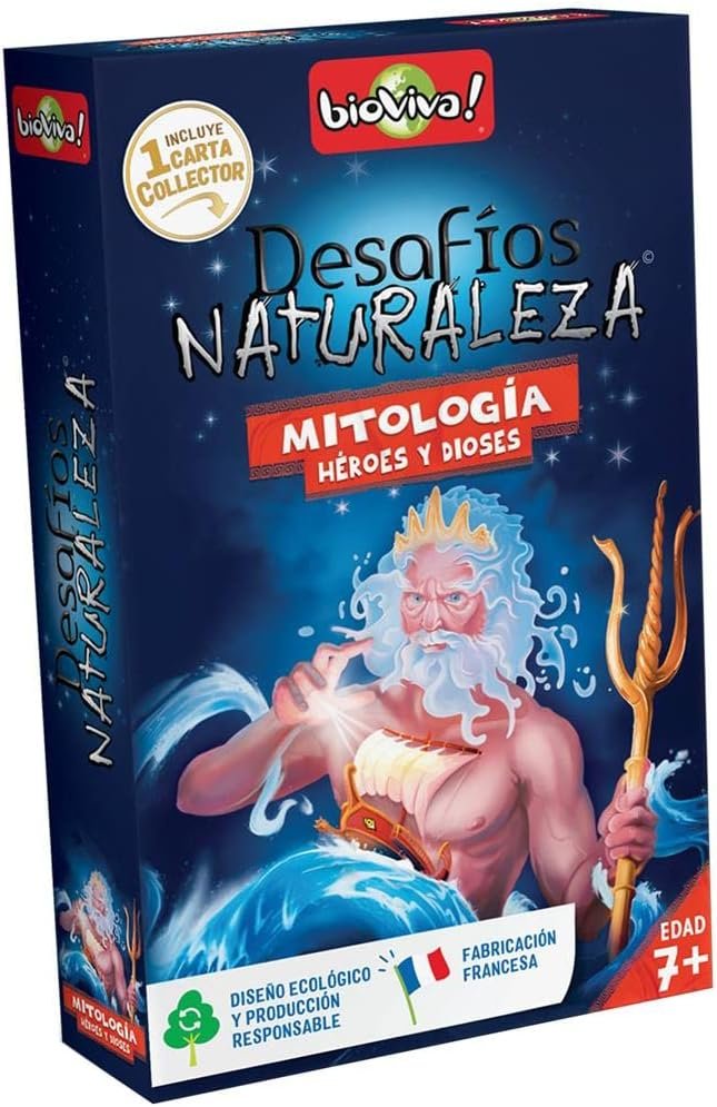 Bioviva Mitología, Héroes y Dioses - Juego de Cartas en Español, (BINC0031)