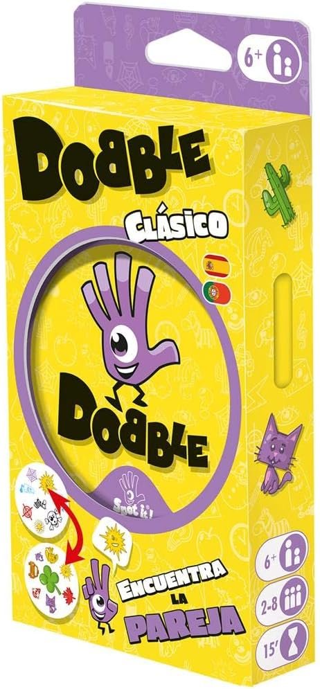 Asmodee Dobble Classic Blister Eco, Juego de Cartas