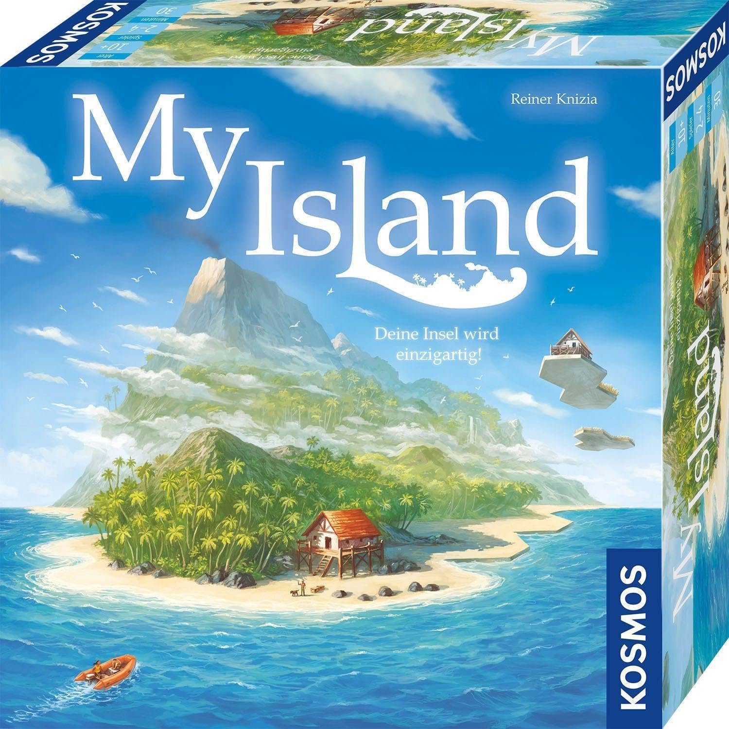 Kosmos 682224 My Island Legacy Game of 8 Capítulos, Juego de Mesa para 2-4 Personas a Partir de 10 años, después del éxito de My City (nominado al Juego del Año 2021)