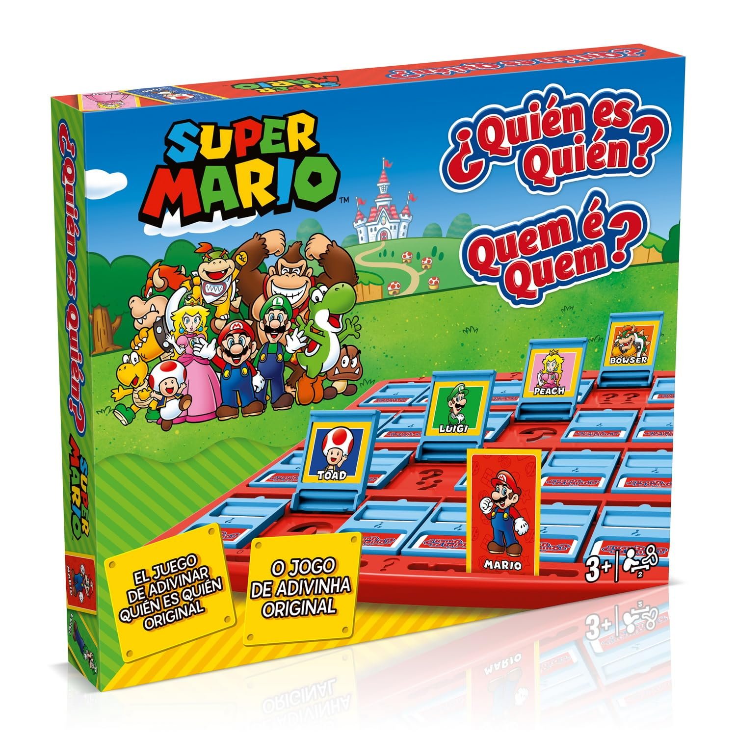 Winning Moves Quien Es Quien Super Mario Juego De Mesa para 2 Jugadores