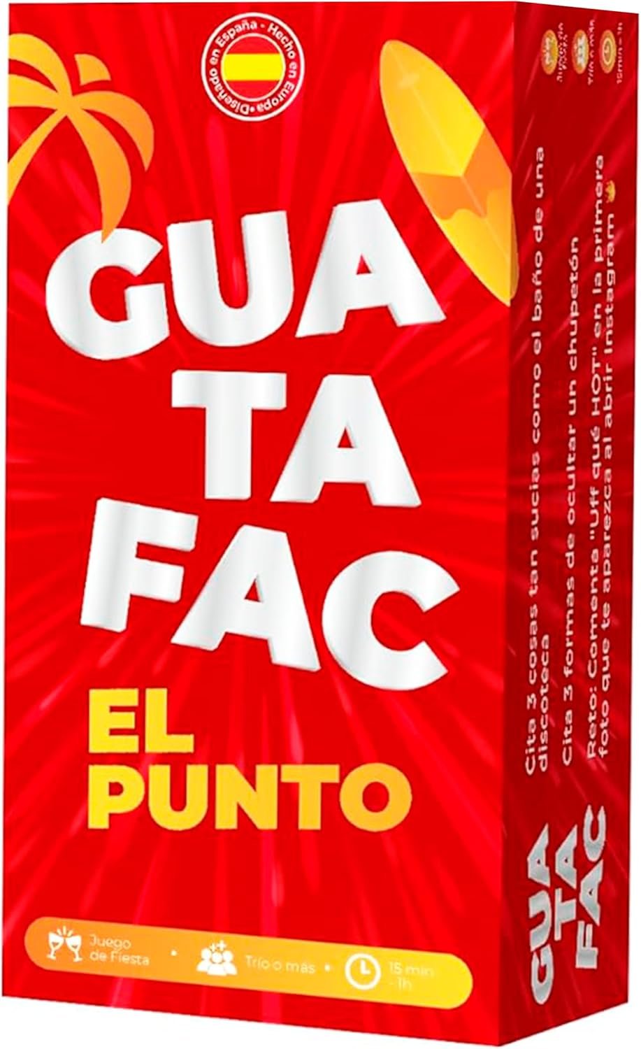 Guatafac El Punto - El Mejor Juego de Fiesta - Diversión y Momentos únicos con Amigos - Idea Regalo Original