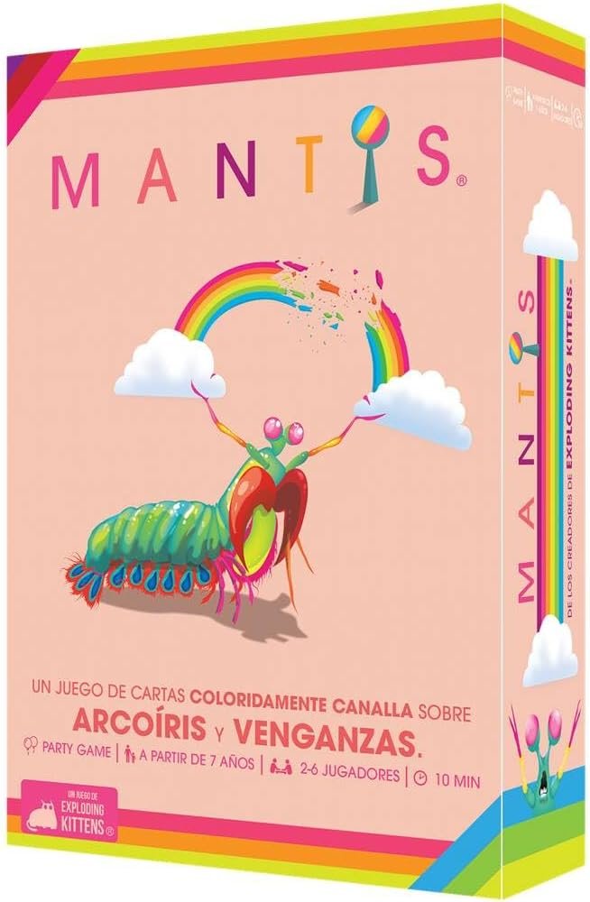 Asmodee Mantis, Juego de Cartas de Estrategia Canalla