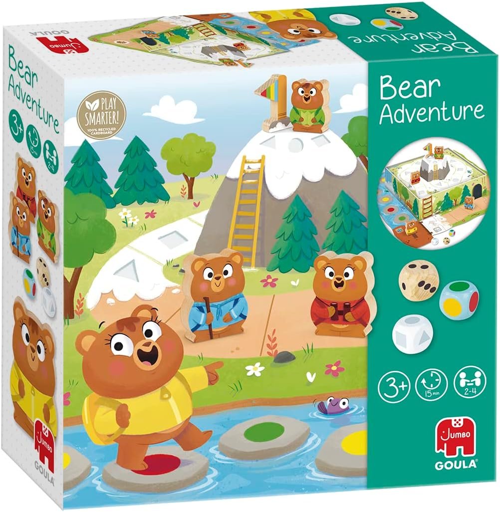 Goula - Adventure Game - Juego de Mesa para niños - A Partir de 3 años