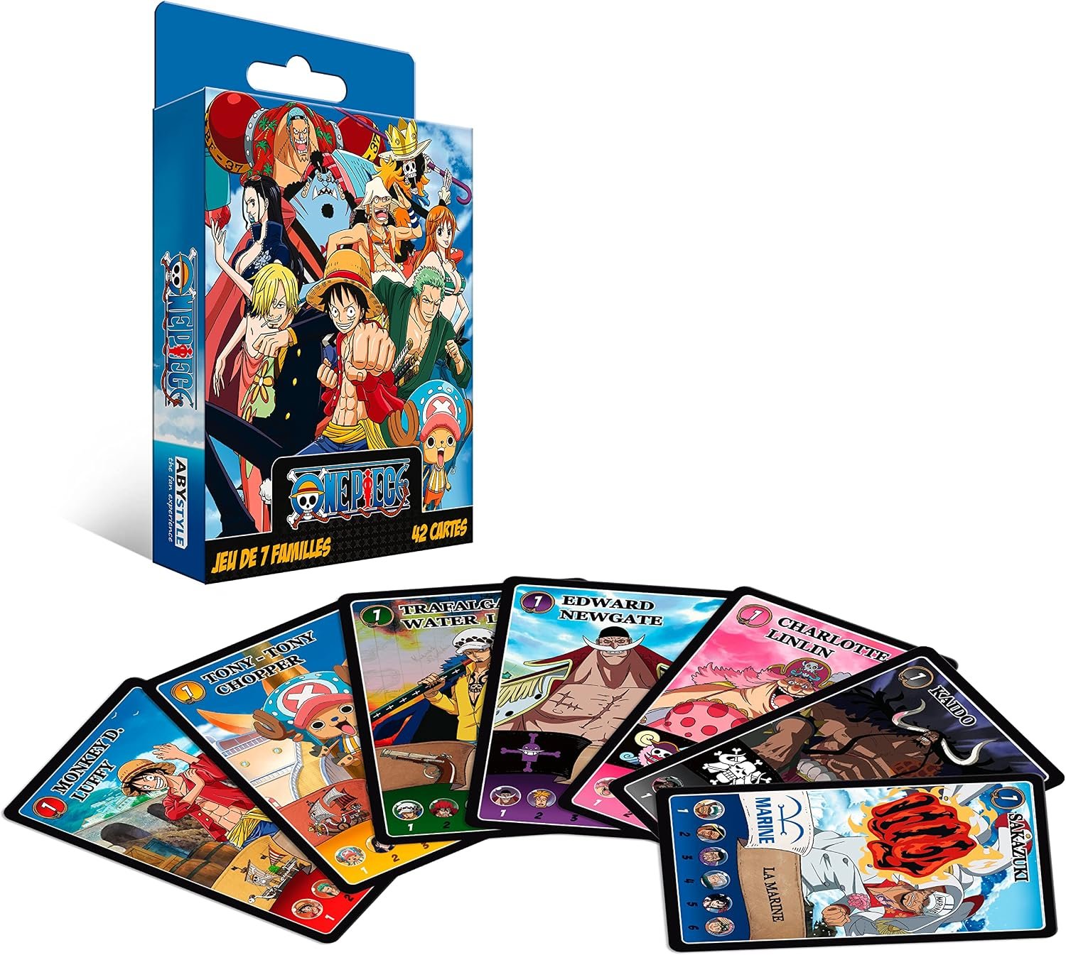 ABYSTYLE - One Piece Game 7 Families One Piece, ABYJDC010