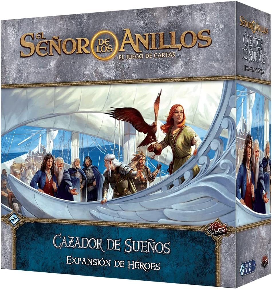 Fantasy Flight Games - El Señor de los Anillos LCG - Cazador de sueños Expansión de Héroes - Juego de Cartas en Español