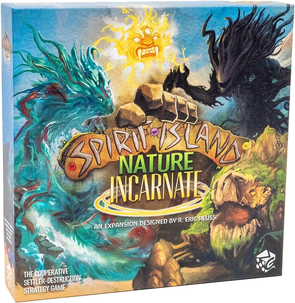Greater Than Games | Spirit Island: Nature Incarnate | Expansión de juego de mesa de estrategia cooperativa | 1 a 6 jugadores | Más de 90 minutos | A partir de 14 años