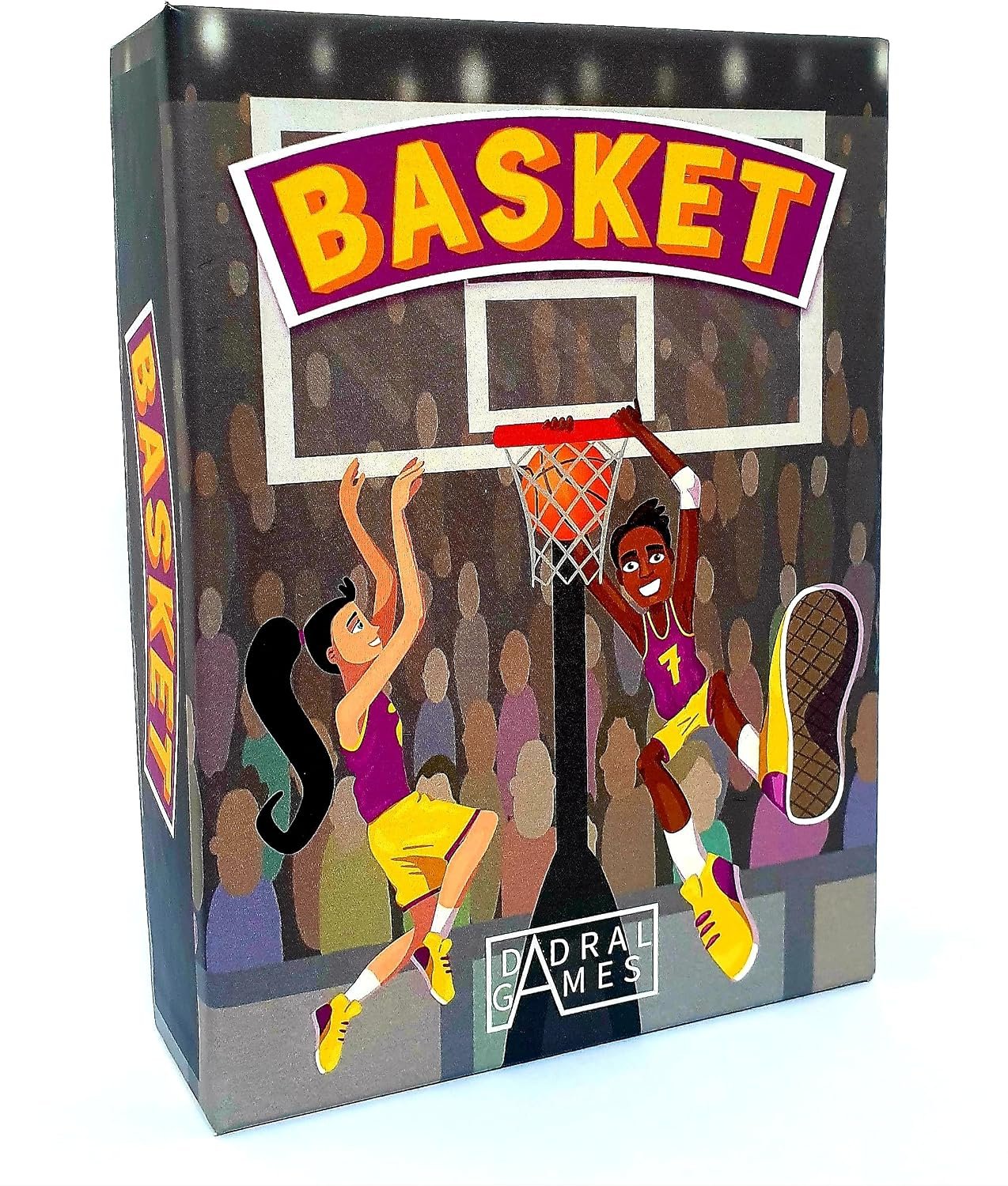 Juego de Cartas de Baloncesto | Juego de Cartas Basket | A Partir de 6 Años | Regalos Baloncesto | Juegos de Mesa Baloncesto | Multilingüe