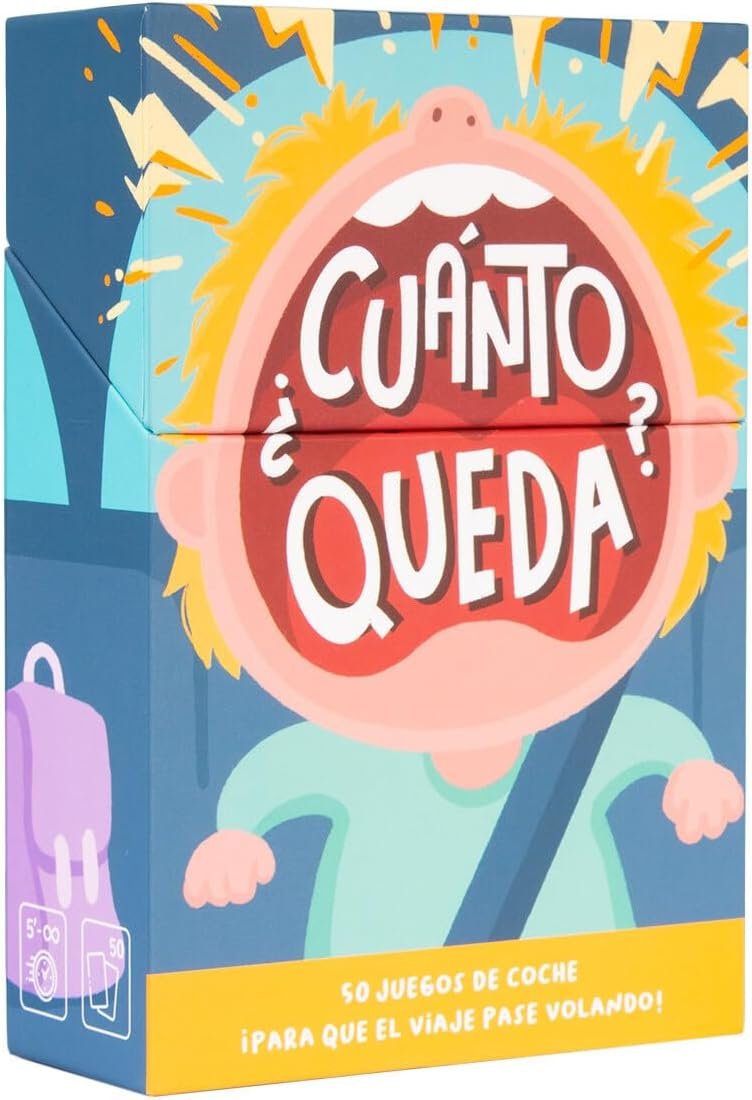 Hellofun! Cuánto Queda, Juegos de Mesa para niños/as, Viajes, 5+