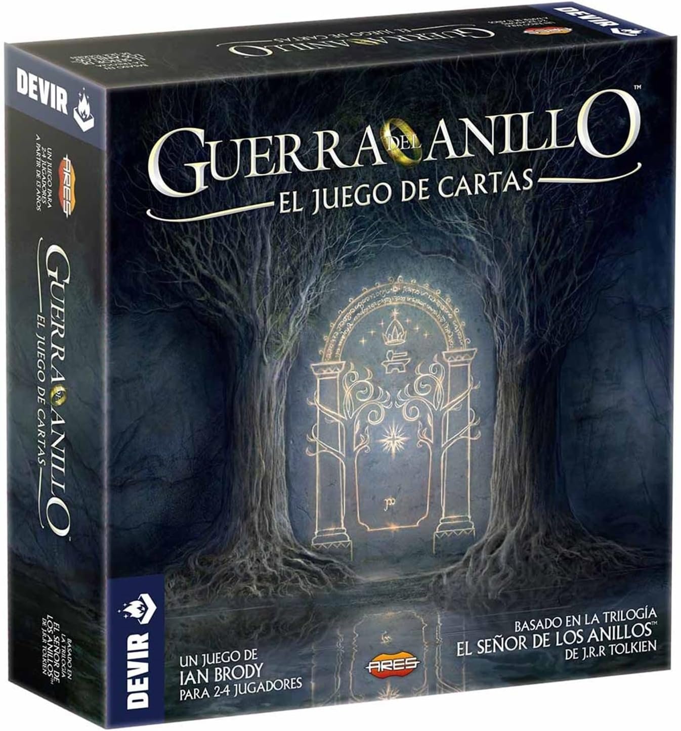 Devir - Guerra del Anillo: El Juego De Cartas, Juego de Mesa con Amigos, Estratégia, El Señor de los Anillos (BGGAJCSP)