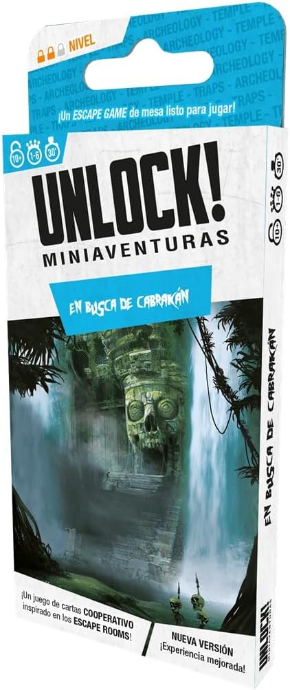 Asmodee | Unlock! Miniaventuras En Busca de Cabrakan