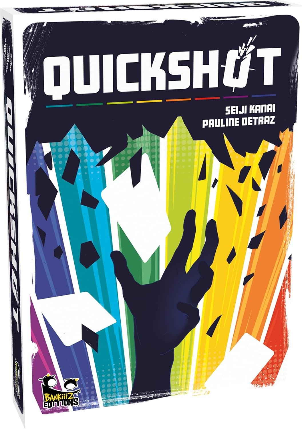 Blackrock Games QUICKSHOT - BANKIIZ ediciones - Juego de Mesa - Juego de Velocidad - Battle Royale - a Partir de 10 años