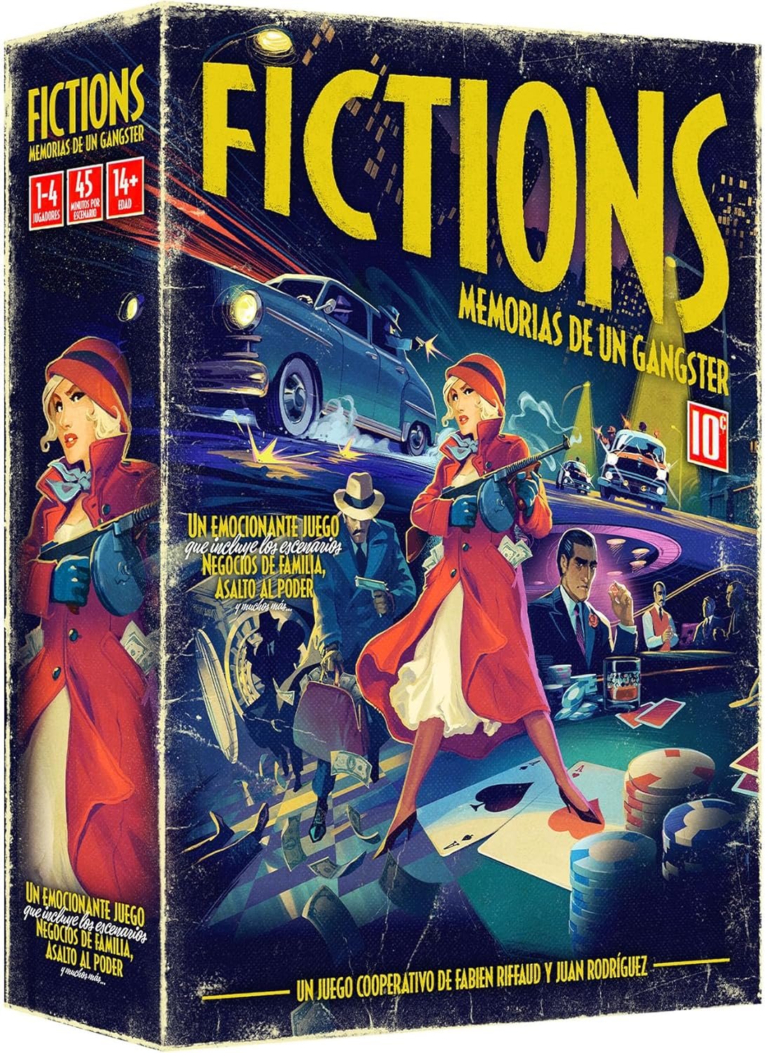 Fictions: Memorias de un Gangster - Juego de Mesa en Español