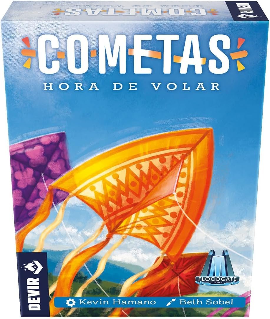 Devir - Cometas, Juego de Mesa, Divertido con Amigos y Familia, Party Game, a Partir de 10 Años (BGCOMSP)