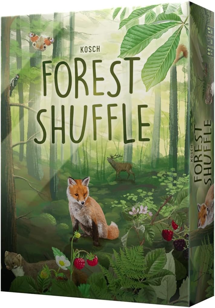 Asmodee Forest Shuffle, Juego de Mesa de Estrategia