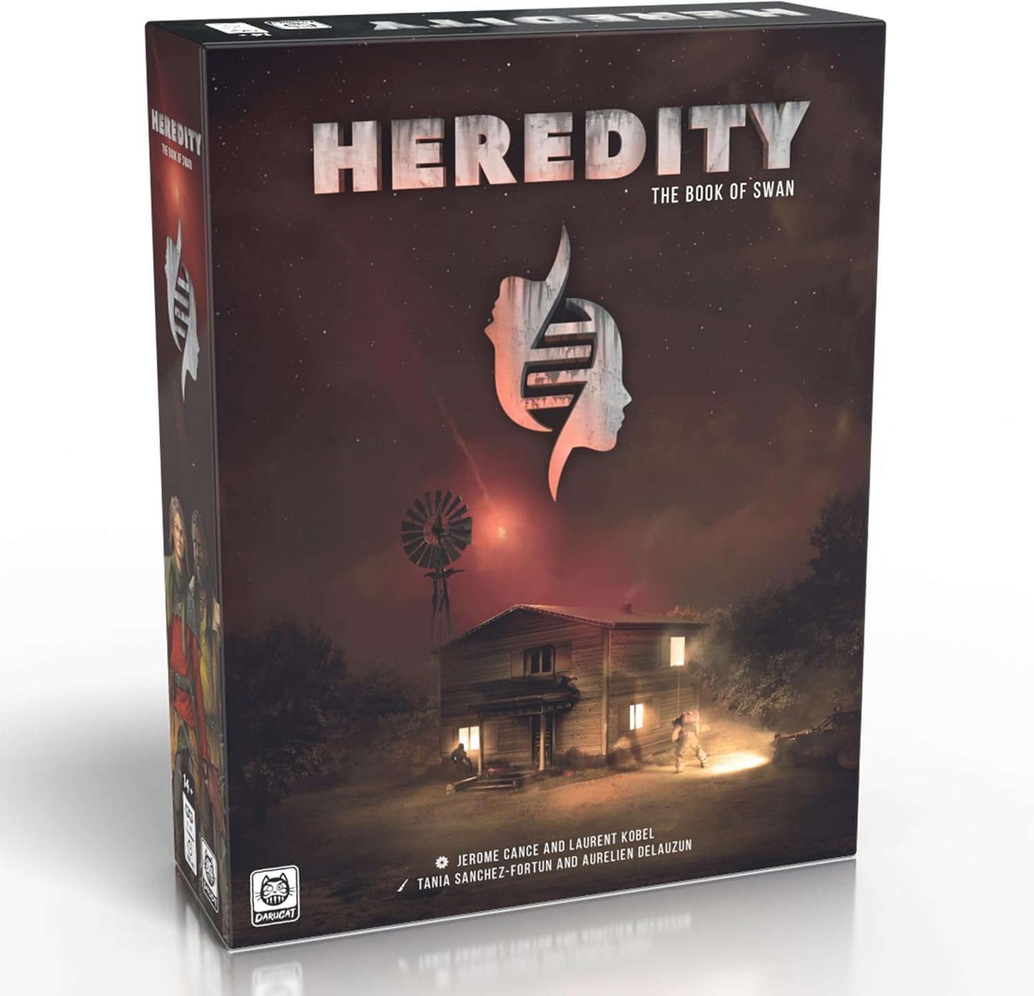 Heredity – Juego de Mesa narrativo y cooperativo – Juego de Aventuras – 14 años y más – Tus Opciones cuentan – Campaña de 5 capítulos – hasta 4 Jugadores – Modo Solo – Blackrock games