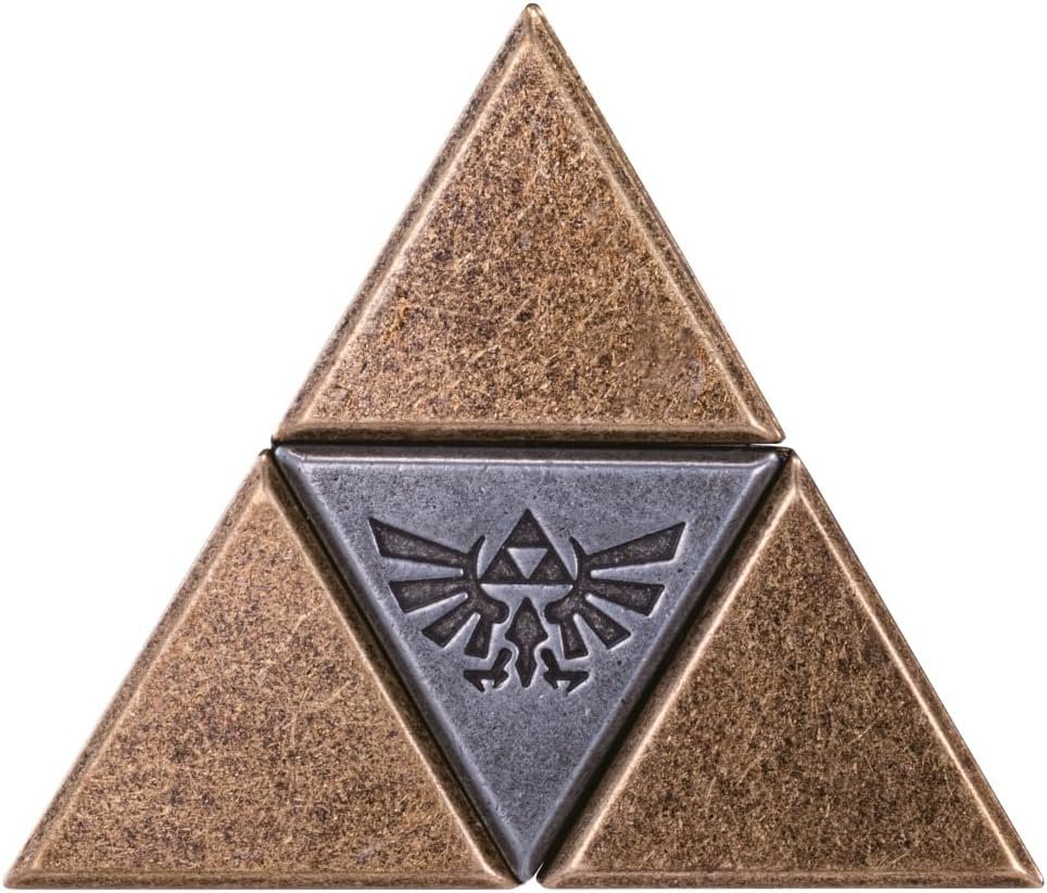 HUZZLE - Rompecabezas Zelda Triforce (Diff.5), CPZTR, Multicolor