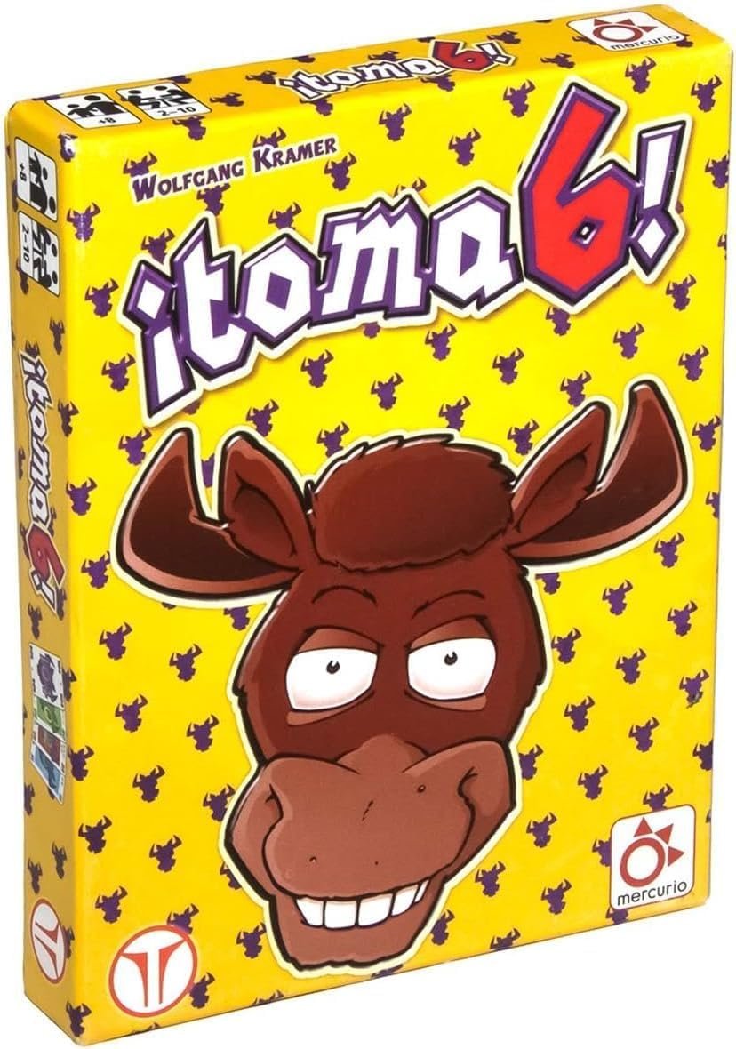 MERCURIO - Toma 6 | Juego de Cartas de Estrategia y Azar | Incluye 104 Cartas | Tiempo Aproximado 45 min | a partir de 8 Años | De 2 a 10 Jugadores