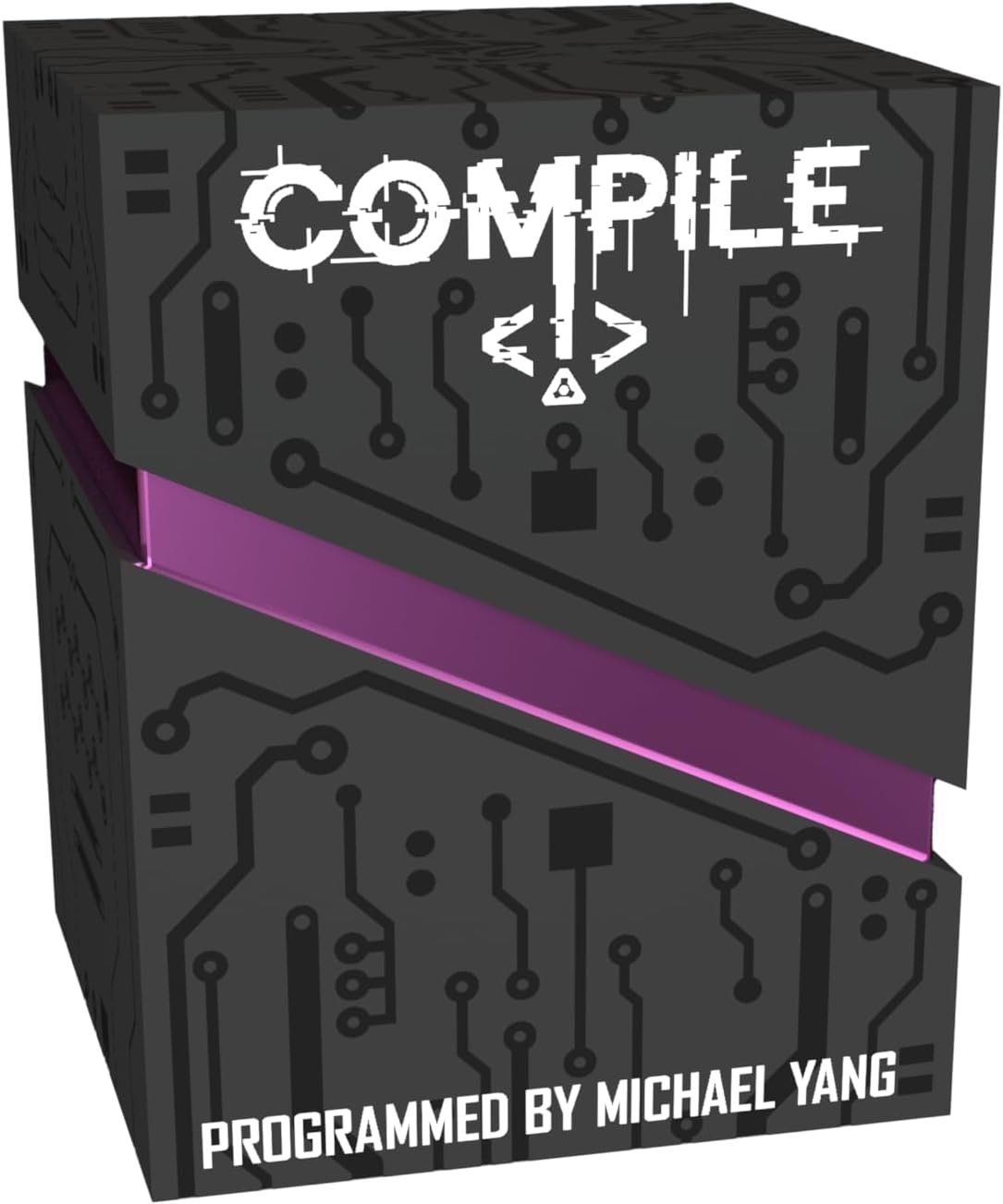 Greater Than Games: Compile: Main 1, Juego de cartas de estrategia de control de área, juega como una inteligencia artificial competitiva, a partir de 14 años, 2 jugadores, 20 minutos