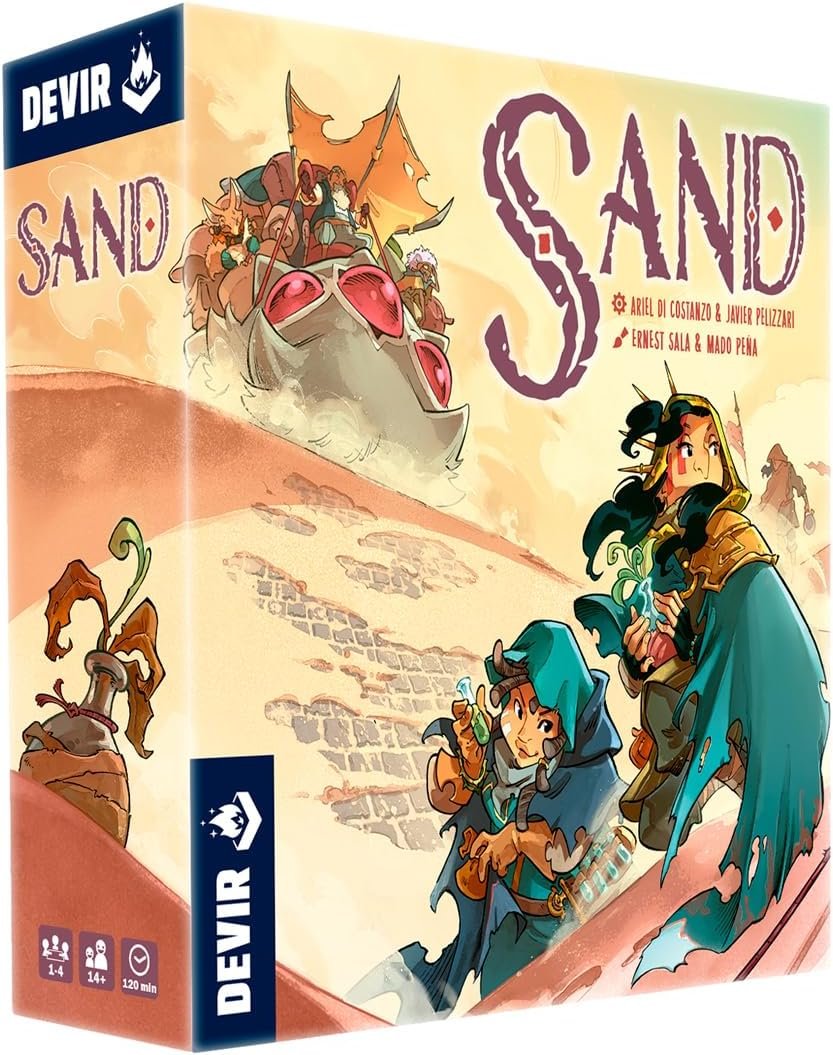 Devir - Sand, Juego de Mesa, Gestión de Recursos, Estrategia, con Amigos, Edad +14 (BGSANDML)