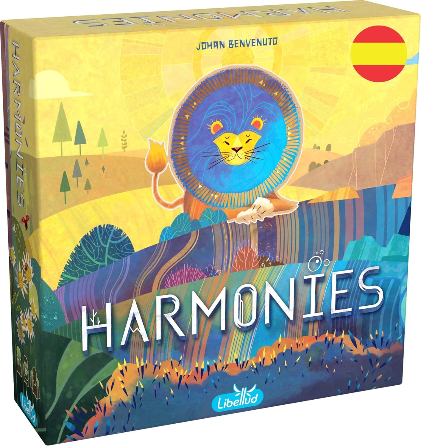 Asmodee Harmonies, Juego de Mesa de Estrategia para Familias y Adultos