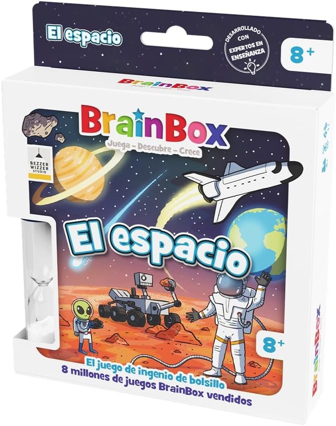 Beezerwizzer Studio | BrainBox Pocket El Espacio | Juego de Cartas