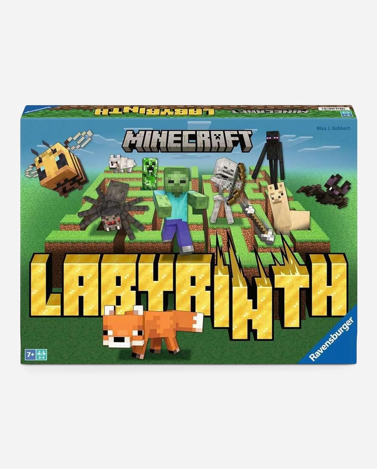Ravensburger - Labyrinth Minecraft, Juego de Mesa +7 años, 2-4 Jugadores