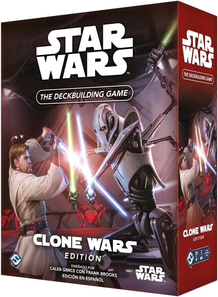 Asmodee Star Wars: The Deckbuilding Game Clone Wars