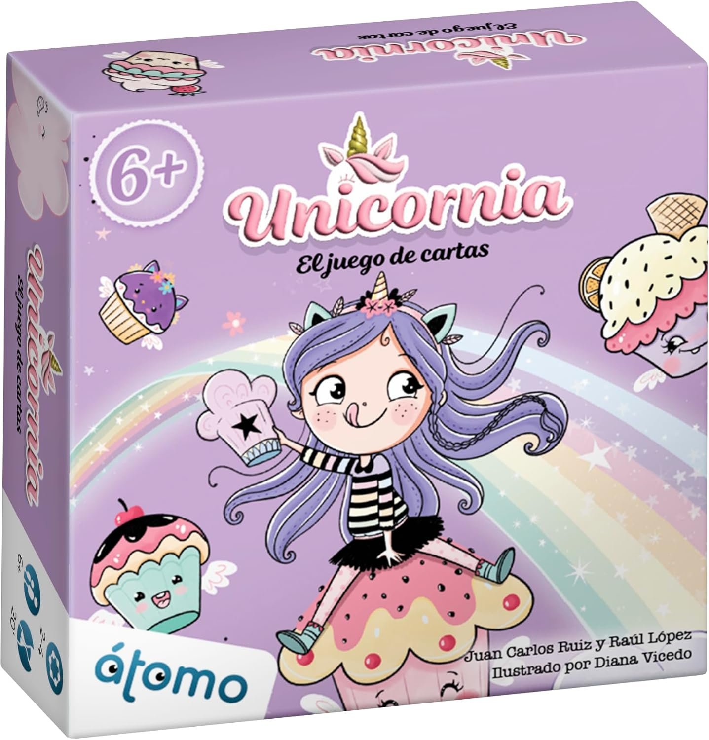Atomo Games UNICORNIA. EL Juego DE Cartas