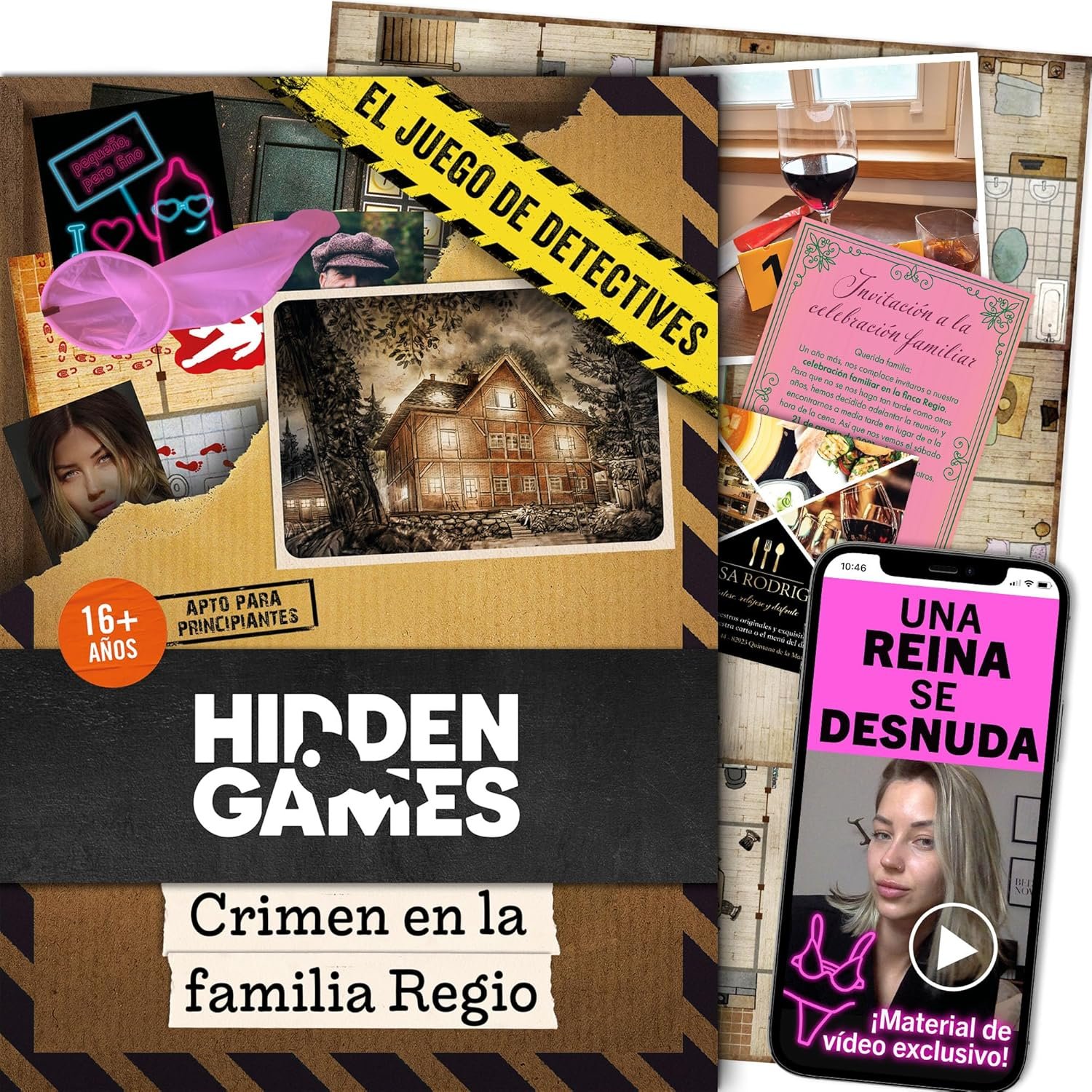 Hidden Games Escena del Crimen – Crimen en la Familia Regio