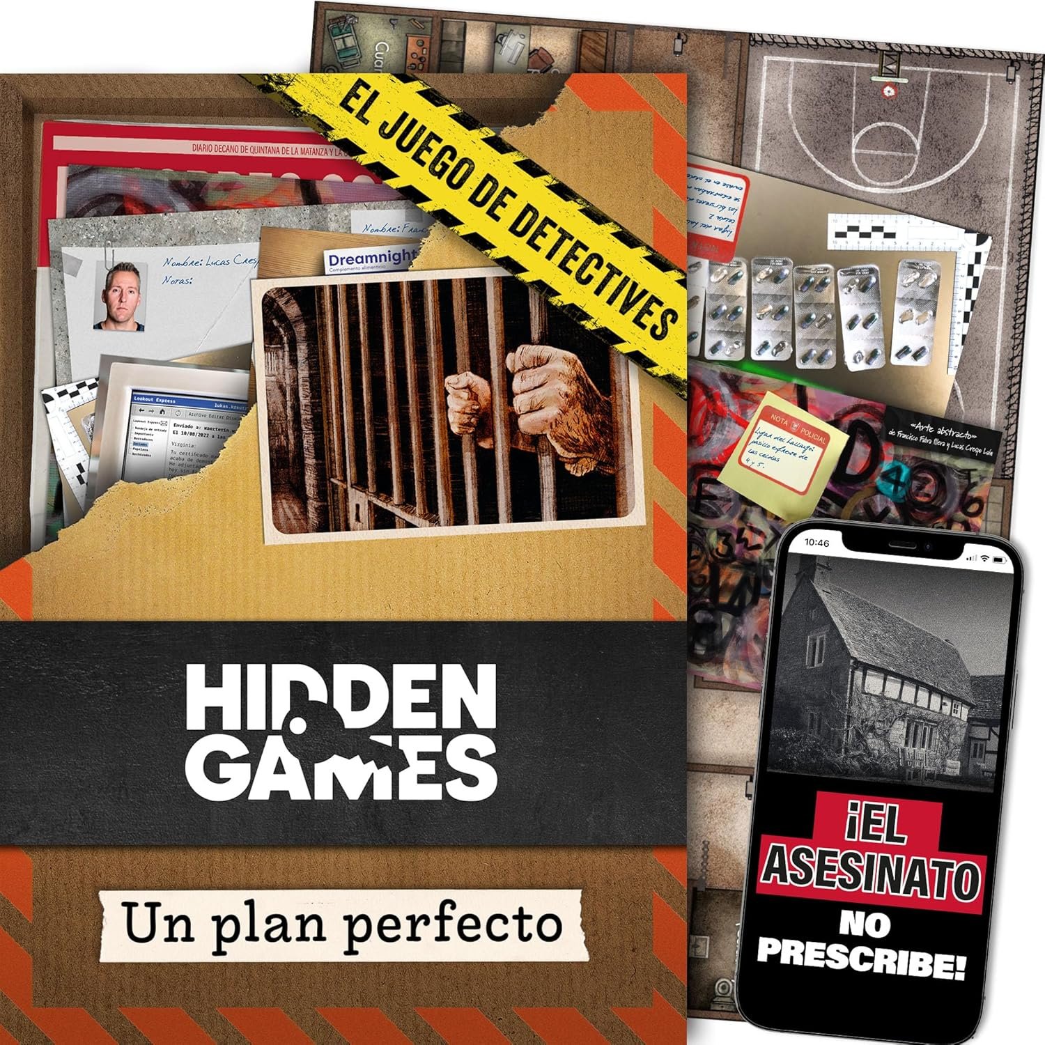 Hidden Games Escena del Crimen – Un Plan Juego de Detectives