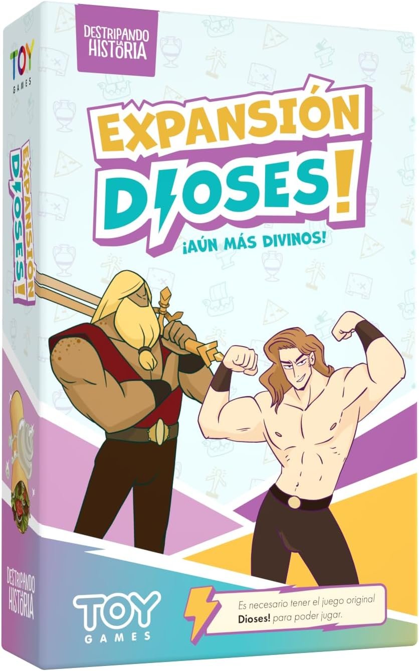 Expansión Dioses! El Juego de Mesa de Destripando la Historia | Un Juego para Regalar y Jugar con Familia y Amigos