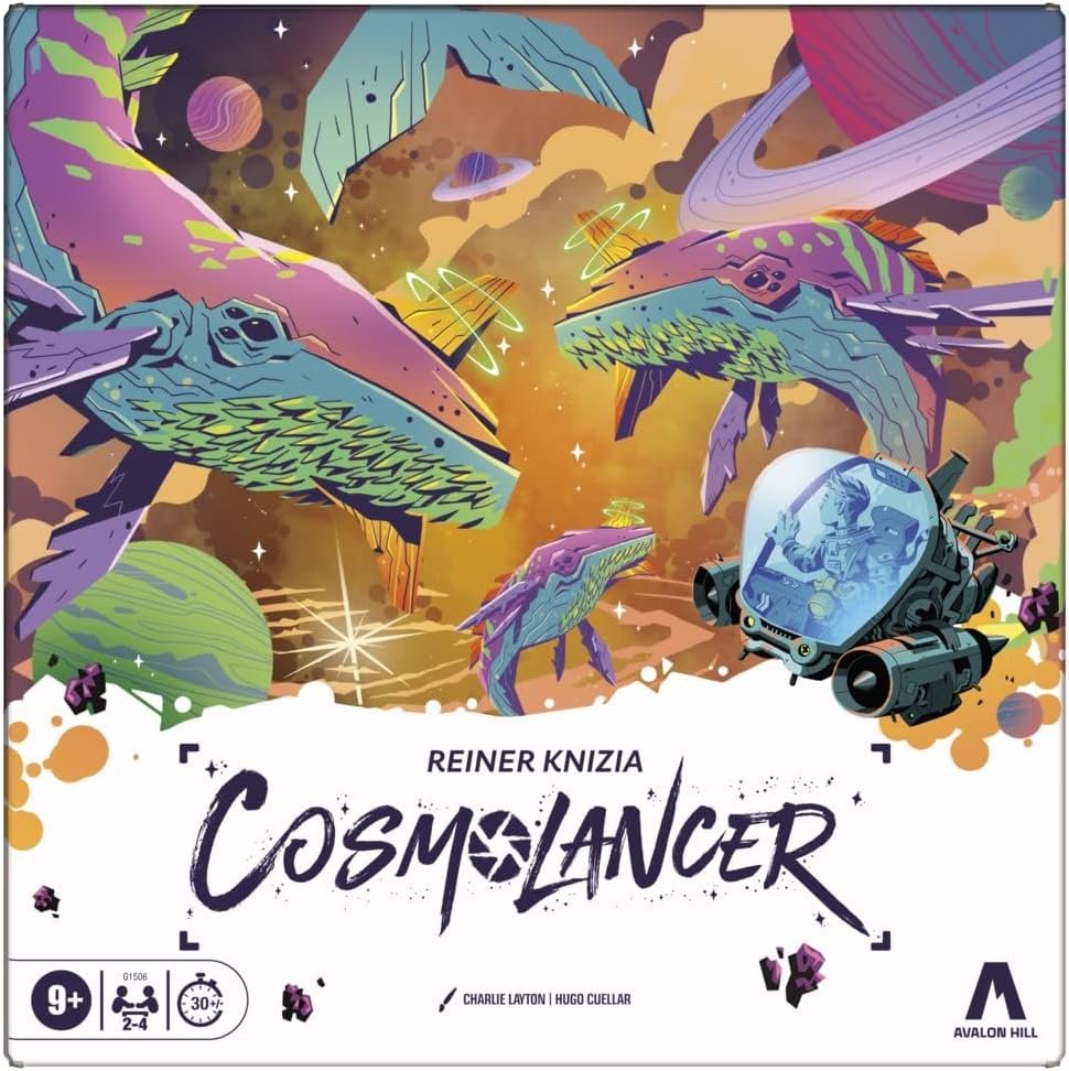 Cosmolancer Juego de Mesa de Estrategia de Reiner Knizia