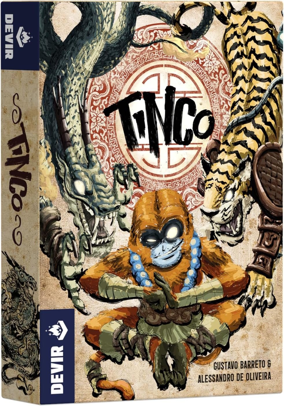 Devir - Tinco, Juego de Cartas, Party Game, Juego Rápido y Competitivo, Juego con Amigos y Familia, 10 Años (BGTINML)