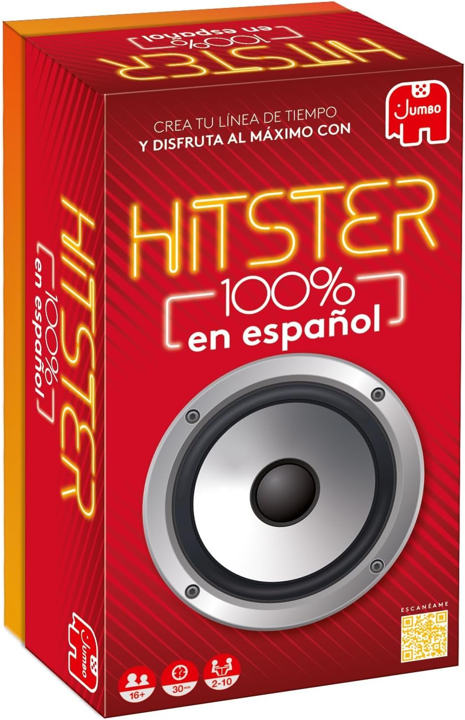 Hitster 100% en español - Juego Musical para Adultos - Juego de Fiesta (ES)